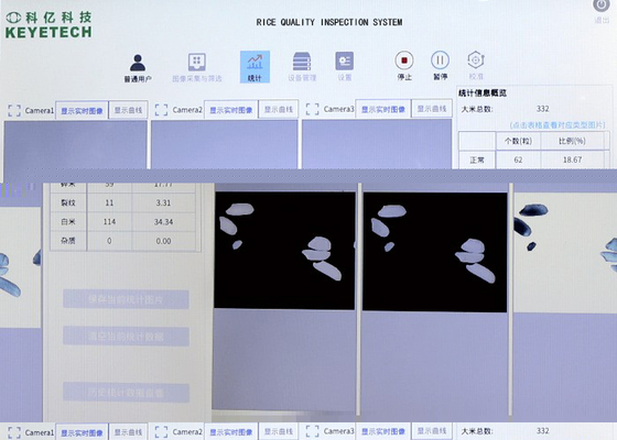 Industrielle Kamera Jasmine Rice Quality Analyzer Withs