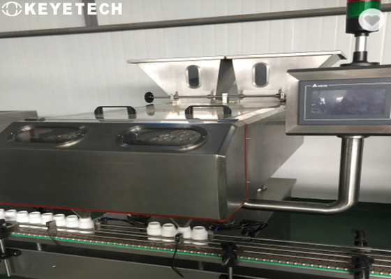 SS304 Strukturkappenverschlüsse Kamera Inspektionsmaschine mit AI CVS System