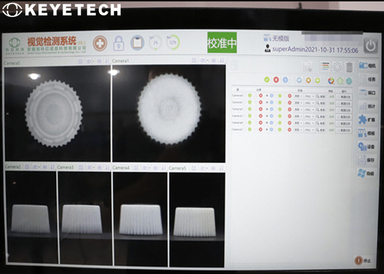 KI-Algorithmus-basierte CR CT Pharma Cap Closure Vision Inspection-Maschine