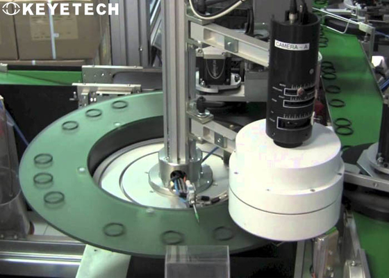 O Ring Quality Inspection Machine Convey mit Glasvibrationsplatte