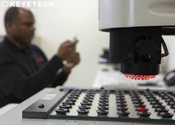 O Ring Quality Inspection Machine Convey mit Glasvibrationsplatte