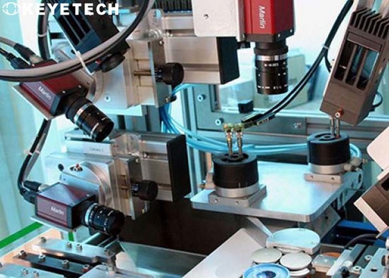 Textilsocken sind Produktions-Visions-Kontrollsystem AI-Algorithmus sperrig