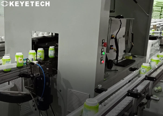 HD-Industrie-Kamera-Sichtprüfungs-System für die Getränke, die Linie füllen