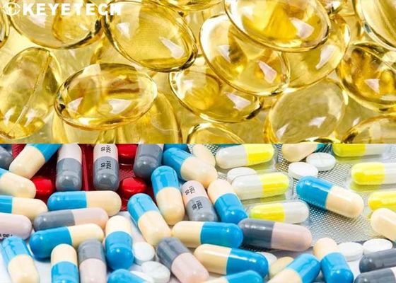 Sichtprüfungs-Maschine für weiche Kapseln verringern den Arbeitslohn und Zeit