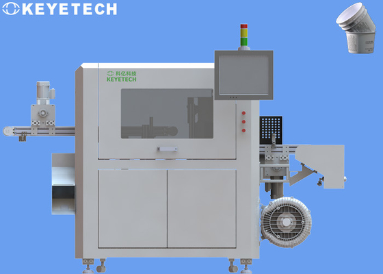 21 Zoll Touch Screen Ai-Kontrollsystem für Papierschalen-Oberflächenfehler-Entdeckung