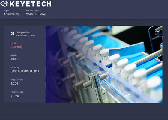 HDPE-Flaschen-Vision-Inspektionsmaschine Online-Optikkamera-Inspektionssystem