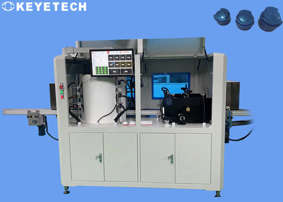 Toilettenartikel Flip Cap Visual Inspection System für Ring Broken Defects Detection