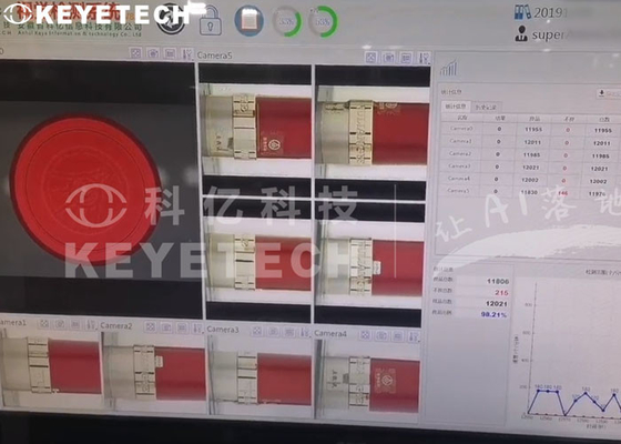 KI-Algorithmus Vision Inspection Equipment für starre Kunststoffflaschenbehälter