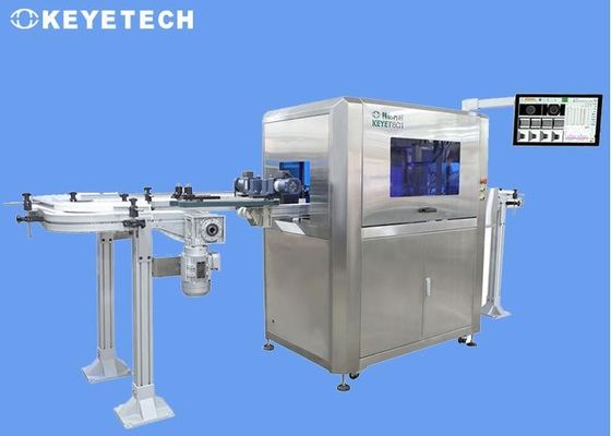 Visuelle Inspektionsmaschine für HDPE-Flaschen für den industriellen FMCG-Einsatz