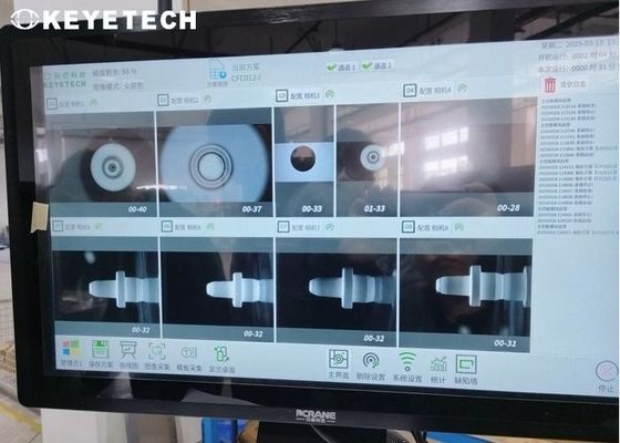 Voll automatisierte KI-Dropper-Düsen-Stecker-Vision-Kontrollmaschine