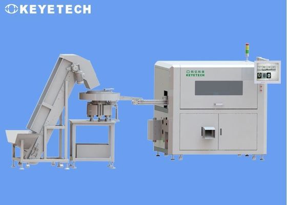 CCD-Kamera-System zur visuellen Inspektion von Rohrkappen mit chemischer Lamination