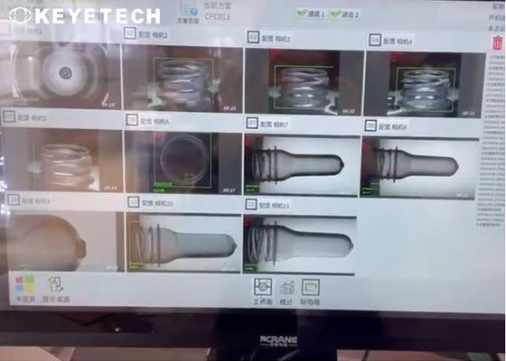 Automatisches AOI-Vision-System für PET-Vorformprüfung und -Sortierung