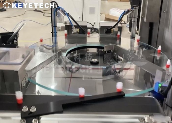 Automatische visuelle Inspektionsmaschine für Deckel aus Kunststoffpapier