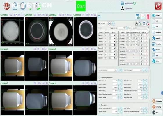 KI-basiertes Deep-Learning-System zur visuellen Online-Inspektion von Reagenzflaschen
