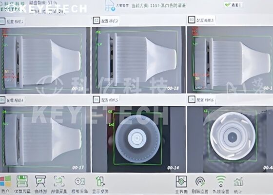 300 Stück pro Minute Pharmazeutische Augentropfkappe Sichtprüfung Maschine