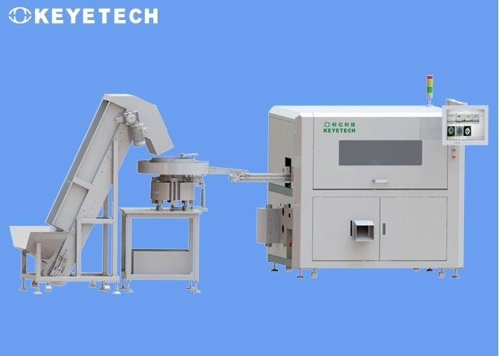 Sichtprüfungs-Maschinen-Paket 4KW Realzeitai, das System für Augen-Tropfen-Kappen sortiert