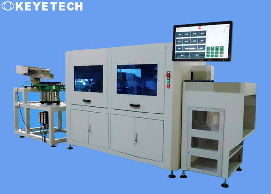 Linear Vibration Feeds Visuelle Inspektionsmaschine für Kondensatoren Vollautomatisch