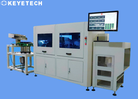 Linear Vibration Feeds Visuelle Inspektionsmaschine für Kondensatoren Vollautomatisch