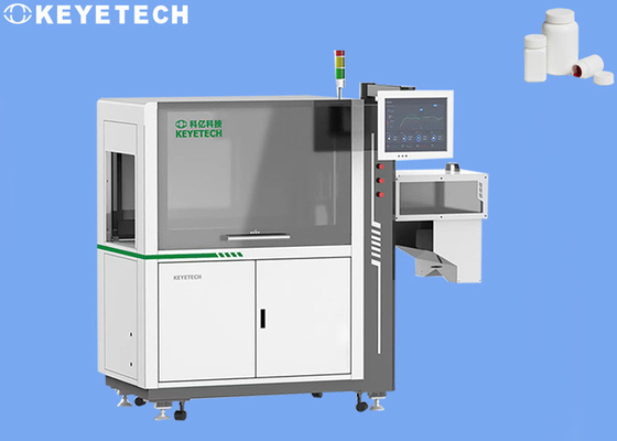 HDPE-Flaschen-Sichtprüfmaschine mit Flaschenzuführvorrichtung