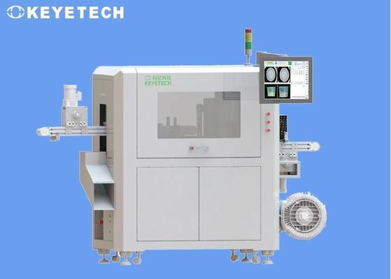 Dosierkappen-Sichtprüfmaschine mit Online-Ausschleusfunktion für fehlerhafte Produkte