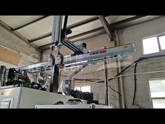 Schmiersmittelflaschen- und Etiketten-Sortiermaschine (Vision)